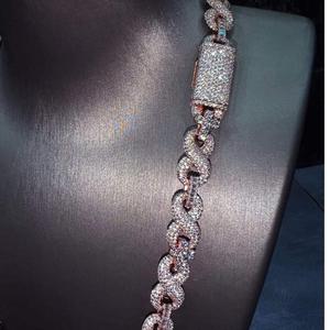 Collier Chaîne Tennis en Argent Sterling 925 avec Moissanite VVS Taille Brillant, Bijoux Fins de Créateur, Artisanat de Qualité Supérieure - Product Image 4