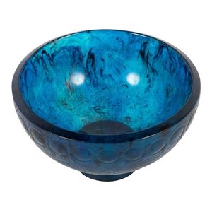 Bol rond rose en résine légère fait main, thème ange, NOUSHAD HANDICRAFTS, objet décoratif pour la maison - Product Image 5
