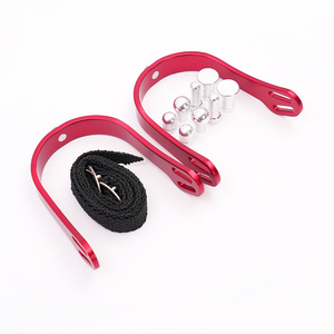 Par de Espuelas Ecuestres Antideslizantes OEM, Espuelas de Estilo Británico de Alta Gama y Ligeras con Cabezas Intercambiables - Product Image 5