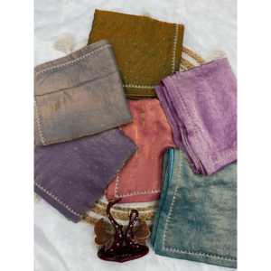 Beautiful Original Jarkhan Diamond Work Saree for Party and <b>Cocktail</b> <b>Dresses</b> - Product Image 6