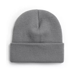 Gorro de Punto Amarillo Mostaza 100% Acrílico Unisex para Adultos, Color Sólido, Invierno, Casual, para Exteriores, 58-60CM de Circunferencia de Cabeza 2027 - Product Image 3
