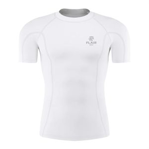 Camisetas de compresión de buena calidad al por mayor, camisetas de compresión para hombre de talla grande con impresión por sublimación de alta calidad - Product Image 2