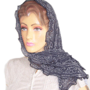 Pañuelo de gasa de poliéster modal suave, elegante, largo, estilo acuarela, turbante, velo, étereo, de gasa, con efecto Tie & Dye Bandhani, ¡el más vendido! - Product Image 3