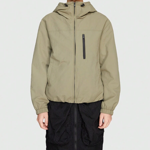 <b>Women</b> <b>Light</b> Green Windbreaker <b>Jacket</b> Hooded Sporty Coat Ladies Fashion Lightweight Outerwear Casual Zip Up Outdoor Top - Product Image 3