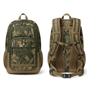 Sac à dos de chasse OEM ODM léger, imperméable, avec fermeture éclair, en nylon, pour activités de plein air, avec plusieurs compartiments de rangement - Product Image 1