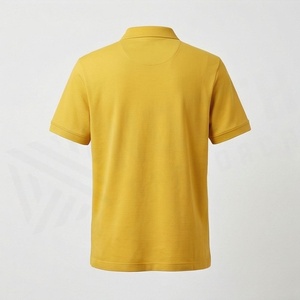 เสื้อโปโลผู้ชายแบบลำลอง คอซิปครึ่งตัว แขนสั้น ผ้าถักเนื้อแน่น ผ้าฝ้าย ไซส์ใหญ่ สีตามสั่ง - Product Image 2