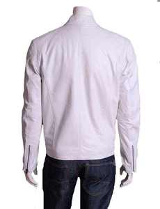 Leather <b>jacket</b> customize logo customize colour customize size street wear stand collar cow skin high quality product - Product Image 4