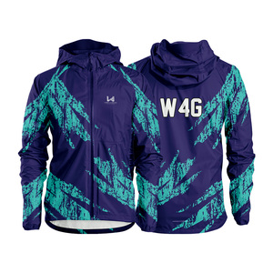 Customized Men's Windbreaker <b>Jacket</b> Packable <b>Lightweight</b> Hooded <b>Jacket</b> for Travel <b>Running</b> and Outdoor Activities - Product Image 1