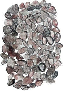 พลอยทรีมูร์ตี คุณภาพระดับ AAA ชาซาร์ เดนดริติก อาเกต ลายต้นไม้ รูปทรงคาโบชอง พลอยธรรมชาติเม็ดเดี่ยว ขนาด 15-50 มม. จากราชสถาน - Product Image 2