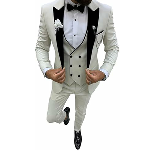 Nouveauté 2026 : Costumes d'affaires plats à simple boutonnage pour hommes, grande taille, sur mesure, respirants et infroissables, fabriqués en usine, dernier design, vente en gros - Product Image 2