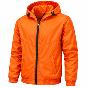 Custom Design Windbreaker <b>Men's</b> <b>Jackets</b> Lightweight <b>Jacket</b> Unisex Waterproof Outdoor Running <b>Men</b> Windbreaker <b>Jackets</b> - Product Image 6