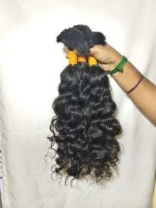 Paquetes de Cabello Humano Natural de Tamil Nadu, 100% Cabello Remy de un Solo Donante, Textura Natural y Color Natural, Venta al por Mayor, Lista de los Más Vendidos - Product Image 4
