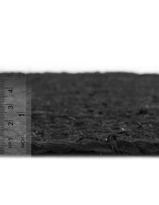 Handcrafted Black Square Jute <b>Rug</b> Braided Natural Fiber Carpet <b>Boho</b> Farmhouse Floor Mat For Living Room - Product Image 5