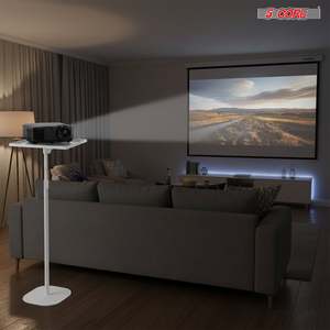 5 Core Projector Stand Floor Adjustable 66" Universal Projectors Support for Home Office & Studio - Product Image 4