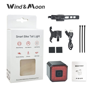 ไฟเบรคท้าย<span class=keywords><strong>จักรยาน</strong></span>แบบอัจฉริยะโคมไฟกันน้ำไฟเตือนแบบ C ไฟท้าย<span class=keywords><strong>จักรยาน</strong></span>อุปกรณ์เสริมสำหรับ<span class=keywords><strong>จักรยาน</strong></span>ไฟ<span class=keywords><strong>จักรยาน</strong></span> - Product Image 2
