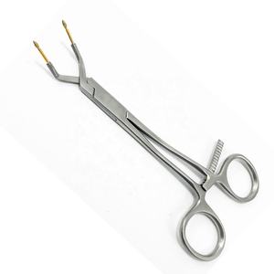 คีมจับรากฟันแบบโค้ง รุ่น Ti-12057 คลาส I ขนาด 14.5 ซม. ยี่ห้อ Keramo Grip Surgical Sources Industries ทำจากสแตนเลสสตีล - Product Image 1