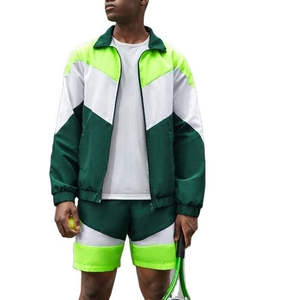 Nouvelle Collection 2026 – Ensemble Coupe-Vent Homme : Veste Zippée et Short en Nylon – Survêtement Deux Pièces - Product Image 1