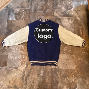 Chaquetas Varsity para Mujer con Parches de Chenilla Bordados de Diseño Clásico 2025, Precios Económicos, Abrigos Varsity de Lana Superior para Damas - Product Image 4