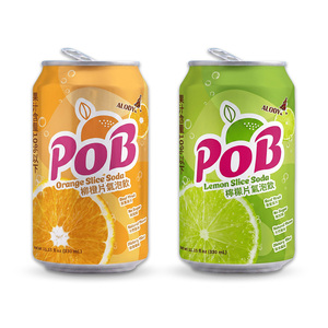 Refresco ALODY Pob con Sabor a Rodajas de Naranja, 335 ml, Sin Azúcar, Bebida Carbonatada en Lata - Product Image 4