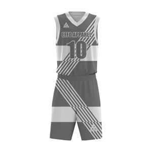 Ensembles d'uniformes de basketball unisexes légers et de haute qualité 2026 en gros, avec logo personnalisé, respirants et imprimés, vêtements de sport - Product Image 5