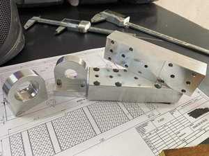 <b>Machinery</b> Equipment Aluminum Stainless Steel Plate Components CNC Machining for Precision Milling Industrial Metal Parts - Product Image 3