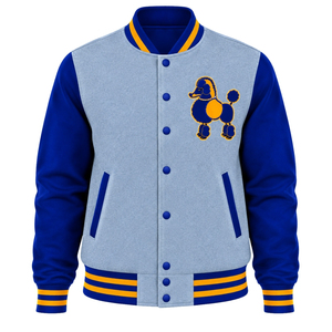 Women's Sigma Gamma Rho Custom Varsity Bomber <b>Jacket</b> Greek Sorority Letter Embroidered Outerwear Snap Button Casual Streetwear - Product Image 1