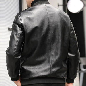 2026 New Arrival Breathable High Quality Custom Design Casual Wholesale Fashion Color Embroidered logo Winter <b>Sheep</b> <b>Skin</b> <b>Jacket</b> - Product Image 5