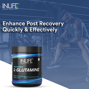L-Glutamina Micronizada en Polvo 300g Sin Sabor 5g por Porción 60 Porciones Recuperación Muscular Post-Entrenamiento Aminoácido - Product Image 4