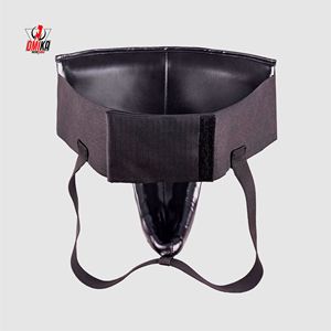 OMIKA INTERNATIONAL Protège-entrejambe de boxe professionnel unisexe - Protection en cuir résistant aux chocs pour MMA, mousse haute densité, logo personnalisé - Product Image 3
