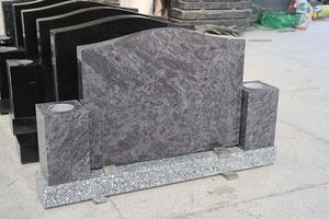 Monument funéraire en granit bleu <span class=keywords><strong>Baham</strong></span>, design Norvège, pierre tombale commémorative à vendre - Product Image 2