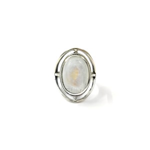 11.6 Gram Fashion <b>Ring</b> with <b>Moonstone</b> Stone - Product Image 1