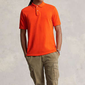 Polo en polyester uni pour hommes, vente en gros, personnalisable avec logo, idéal pour le golf - Product Image 3