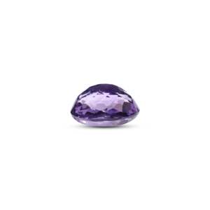 Loose 9.65 Carat Natural Amethyst Oval Cut Gemstone for Fine Jewelry - Product Image 3