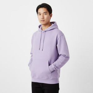 Mens Oversized Hoodies Custom Logo Heavyweight Fleece <b>Pullover</b> Sweatshirt Casual Streetwear Plain Blank Hooded <b>Jumper</b> Outerwear - Product Image 3