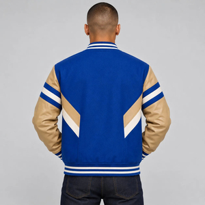 Veste varsity pour homme, matière douce, confort fiable et construction robuste pour un style de vie quotidien et une tenue urbaine. - Product Image 4