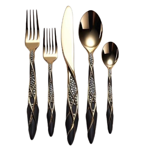 Ensemble de fourchettes à fruits décoratives en argent plaqué, prix d'usine personnalisé, fabricant d'articles de cuisine et de décoration de table en provenance d'Inde - Product Image 4
