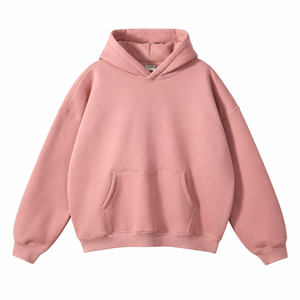 Regular Length Full Sleeve <b>Men's</b> <b>Hoodie</b> & Sweatshirts <b>Grey</b> Relaxed Fit <b>Men</b> Oversized Blank Streetwear Drop Shoulder Pullover - Product Image 1