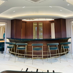 Juego de Bar Comercial de Lujo Argmac, Moderno con Iluminación LED, Estructura de Madera Ecológica y Duradera para Uso en Casas de Campo, Apartamentos, Villas y Hoteles - Product Image 4