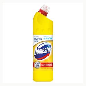 Vente en gros de nettoyage de salle de bain eau de javel aux agrumes Domestos Citron Explosion Germ Kill 500ml X 12 bouteilles/carton - Product Image 1
