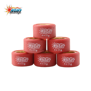 SUN RACING BEAT ICON Kit de Rodillos CVT 18x14mm 11G para Alto Kilometraje, Pesas de Transmisión Fabricadas en Taiwán, 6 Piezas - Product Image 2