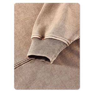 Sweat-shirts pour hommes personnalisés par le fabricant, motif 3D, design de haute qualité, bleu délavé, décontracté, automne - Product Image 4