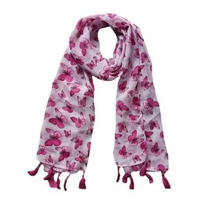 Pañuelo de Algodón con Estampado Floral para Mujer FusFus, Largo, Ligero, Informal, para Uso Diario en Todas las Estaciones - Product Image 2