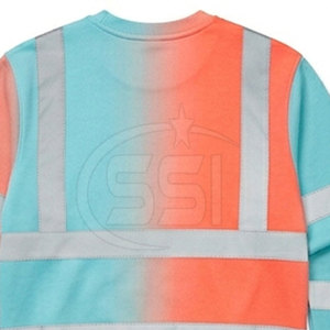 Vêtements de travail confortables pour une utilisation en extérieur et en entrepôt, vêtements de sécurité haute visibilité, sweat-shirt orange, bleu, gris, réfléchissant, vêtements de sport - Product Image 5
