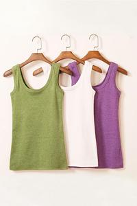 New Fashion Sleeveless <b>Men's</b> Tank <b>Top</b> Crew Neck Quick Dry Breathable Lightweight Casual Slim Fit Cotton Anti-UV Eco-Friendly - Product Image 2