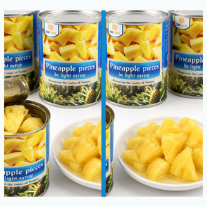 Deliciosas Trozos de Piña en Almíbar con Certificación ISO, Precio al por Mayor, Más Vendidos, Empacados en Lata A10 - Product Image 5
