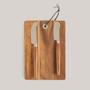 Planche à découper en bois d'acacia durable, fournie par l'usine, planche à découper en bois naturel, planche de préparation alimentaire et plateau de service pour la cuisine - Product Image 3