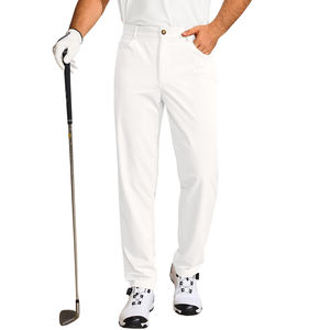 กางเกงกอล์ฟผู้ชายทรงปกติ ผ้าสเตรช รับสกรีนโลโก้ แห้งเร็ว ระบายอากาศดี ใส่สบาย ทรงตรง เหมาะสำหรับออกกำลังกาย - Product Image 1