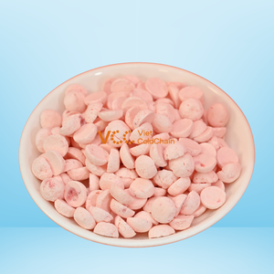 Freeze Dried Yogurt <b>Bites</b> Strawberry Flavor Shape | Crispy Healthy Snack OEM Supplier Bulk Packaging 10kg 12 Months Shelf Life - Product Image 1