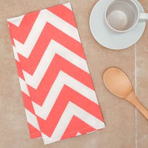 Serviette de cuisine carrée imprimée en coton 100% tissé, écologique, lavable en machine - Product Image 2