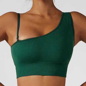 Ropa Deportiva para Mujer, Camiseta de Yoga sin Costuras de Color Sólido, Manga Larga, Top Corto para Entrenamiento, Secado Rápido, Transpirable, Conjuntos de Yoga - Product Image 1